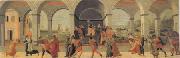 Filippino Lippi Thtee Scenes from the Story of Virginia (mk05) Spain oil painting artist